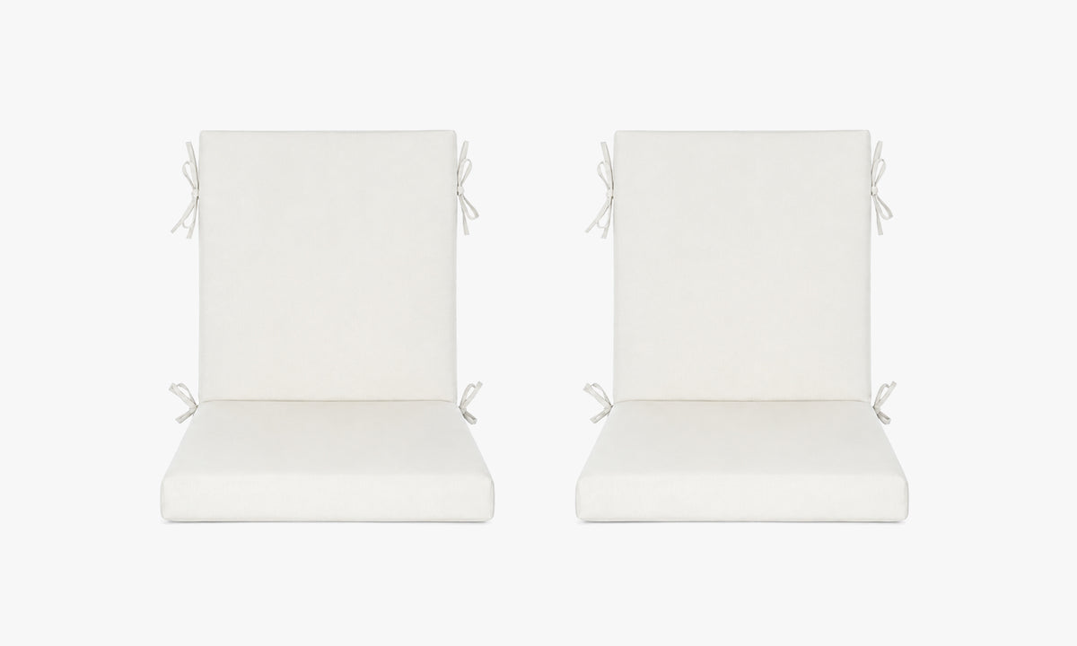Outdoor Dining Chair Cushions Set of 2 & 4 Sets, 18" x 18" x 3.15"