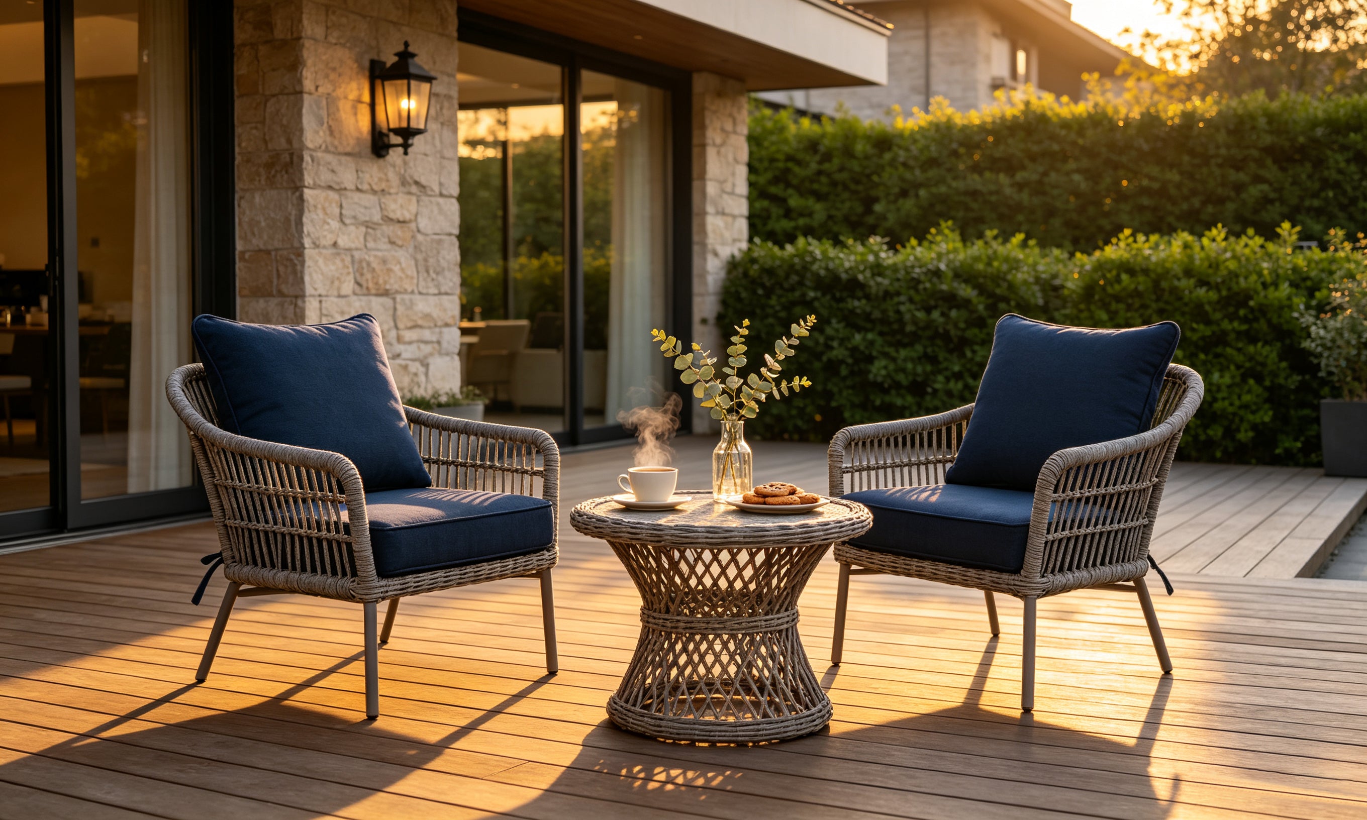 Deep Seating Patio Cushion Set – Available in 1 Piece Set, 22" x 22" x 4.5"