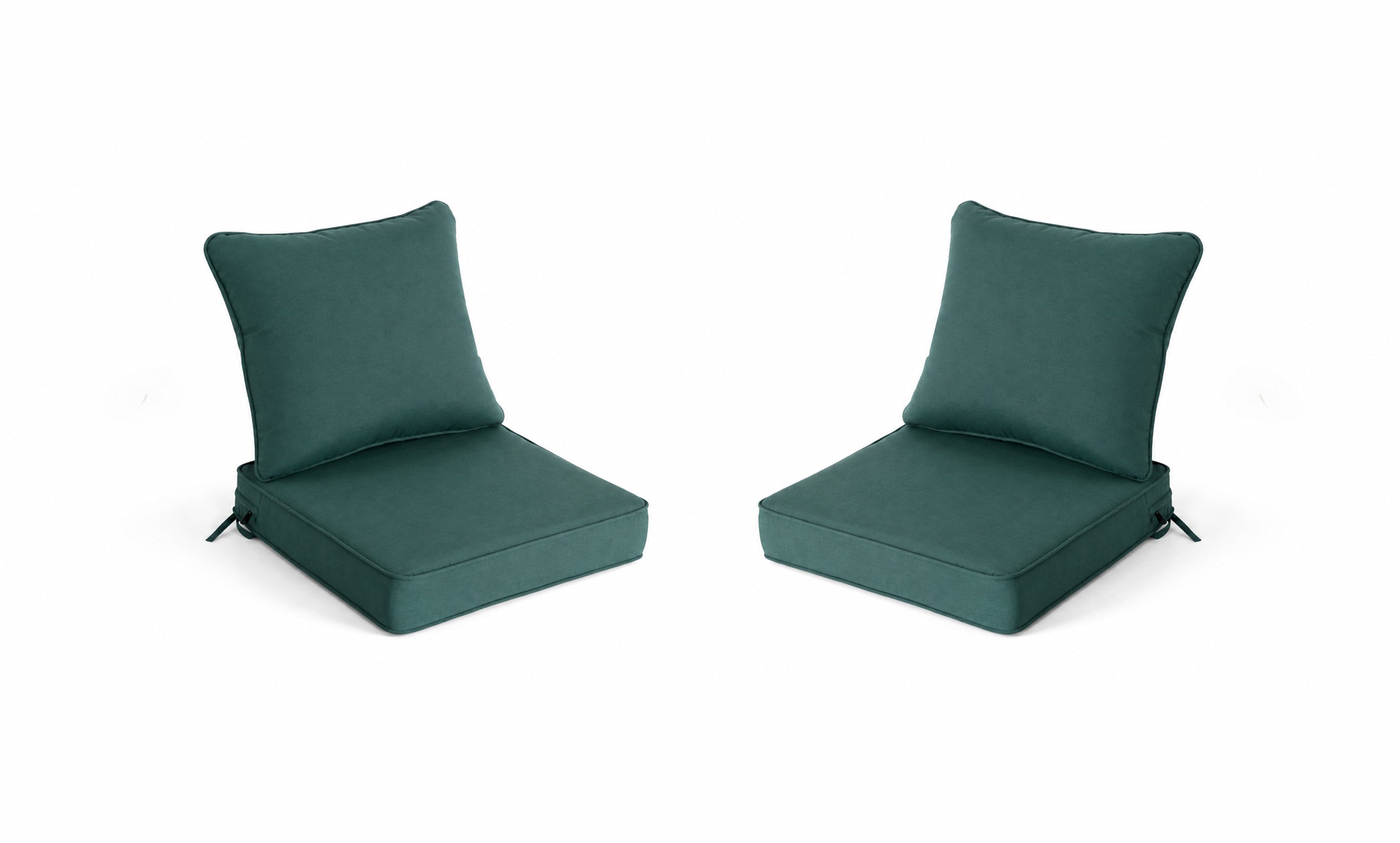 Outdoor Deep Seat Cushion 1 & 2 Sets, 19" x 19" x 4"