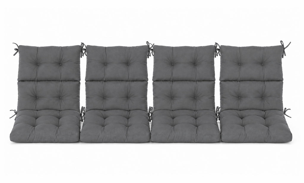 Patio Chair Cushion Set – 2 & 4 Sets, 21" x 20" x 3.5"