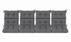 Patio Chair Cushion Set – 2 & 4 Sets, 21" x 20" x 3.5"