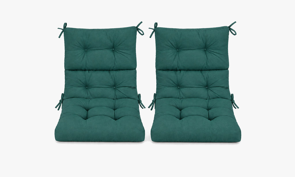 Patio Chair Cushion Set – 2 & 4 Sets, 21" x 20" x 3.5"
