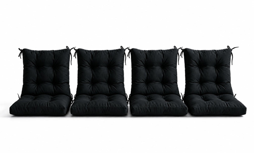 Patio Chair Cushion Set – 2 & 4 Sets, 18" x 18" x 3.5"