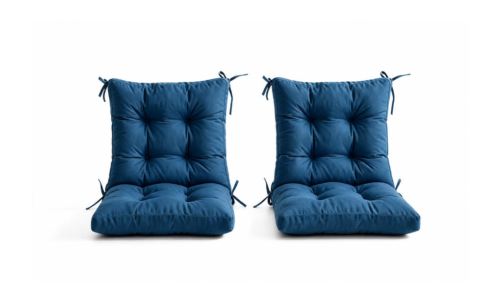 Patio Chair Cushion Set – 2 & 4 Sets, 18" x 18" x 3.5"