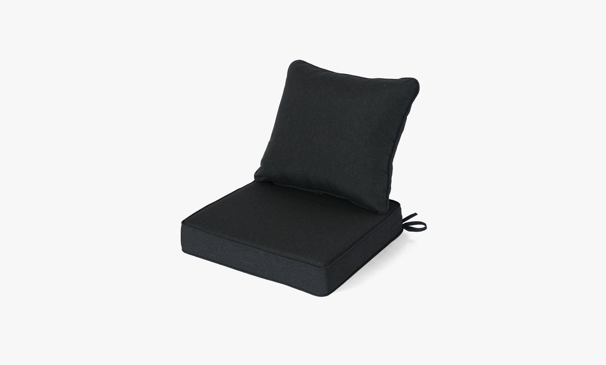 Outdoor Deep Seat Cushion 1 Set, 19" x 19" x 4"