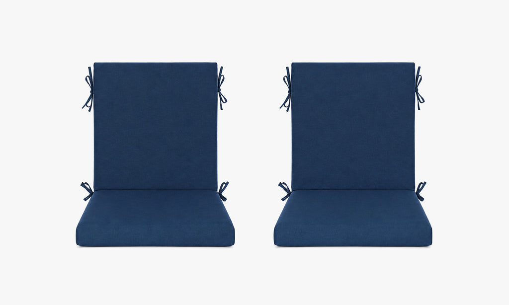 Outdoor Dining Chair Cushions Set of 2 & 4 Sets, 21" x 20" x 3.15"