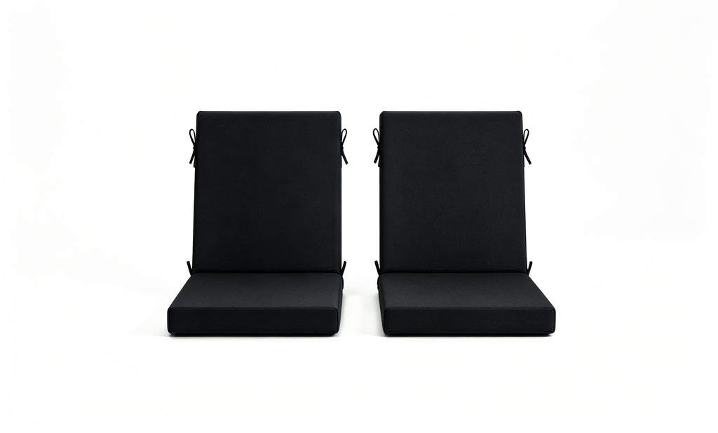 Outdoor Dining Chair Cushions Set of 2 & 4 Sets, 18" x 18" x 3.15"