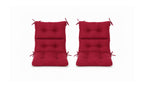 Patio Chair Cushion Set – 2 & 4 Sets, 21" x 20" x 3.5"