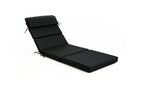 Outdoor Lounge Chair Cushion with Headrest – 1 & 2 Piece Sets, 42" x 72" x 2.75"
