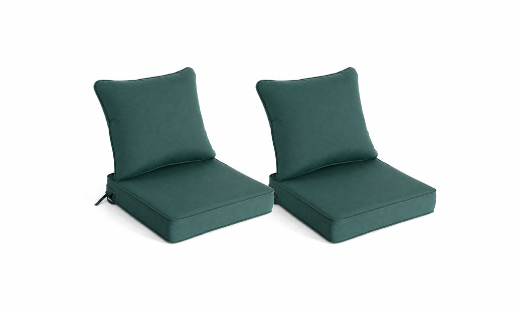 Outdoor Deep Seat Cushion 1 & 2 Sets, 24" x 24" x 5.5"