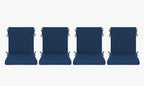 Outdoor Dining Chair Cushions Set of 2 & 4 Sets, 21" x 20" x 3.15"