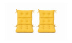 Patio Chair Cushion Set – 2 & 4 Sets, 21" x 20" x 3.5"