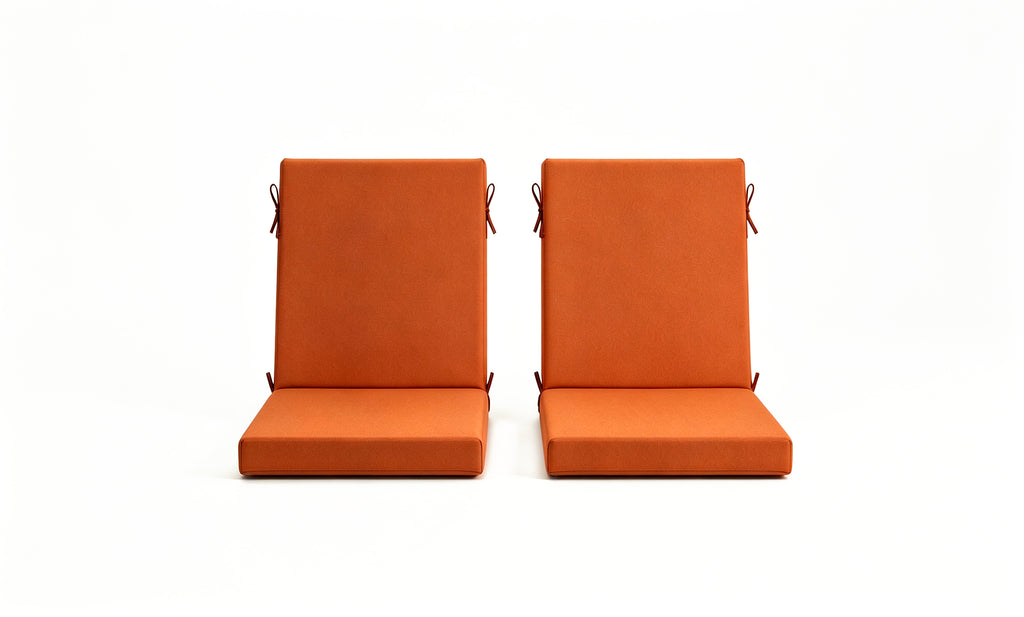 Outdoor Dining Chair Cushions Set of 2 & 4 Sets, 18" x 18" x 3.15"