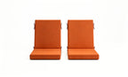 Outdoor Dining Chair Cushions Set of 2 & 4 Sets, 18" x 18" x 3.15"