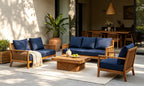 Outdoor Waterproof Deep-Seating Back Cushion 22x24x5.5(Seat not included)