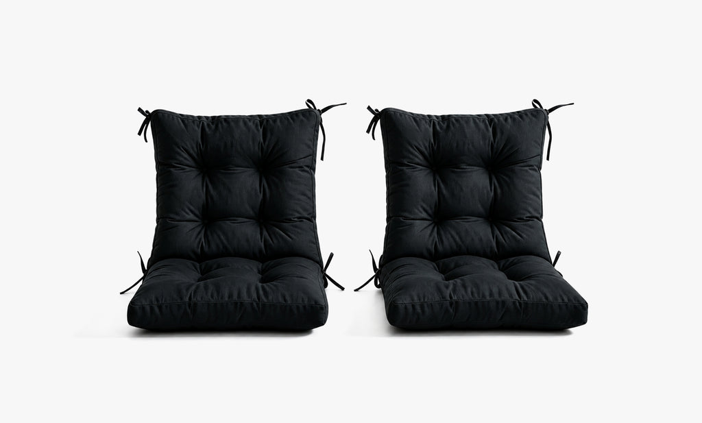 Patio Chair Cushion Set – 2 & 4 Sets, 18" x 18" x 3.5"