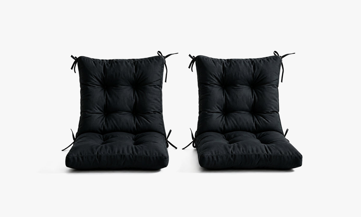 Patio Chair Cushion Set – 2 & 4 Sets, 18" x 18" x 3.5"