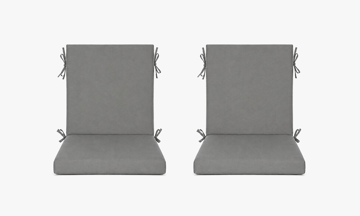 Outdoor Dining Chair Cushions Set of 2 & 4 Sets, 18" x 18" x 3.15"