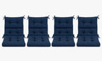 Patio Chair Cushion Set – 2 & 4 Sets, 21" x 20" x 3.5"
