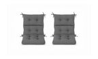 Patio Chair Cushion Set – 2 & 4 Sets, 21" x 20" x 3.5"