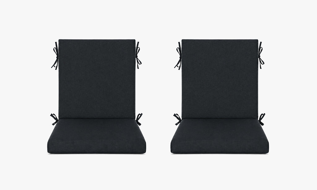 Outdoor Dining Chair Cushions Set of 2 & 4 Sets, 21" x 20" x 3.15"