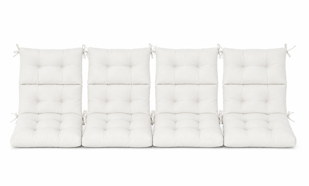 Patio Chair Cushion Set – 2 & 4 Sets, 21" x 20" x 3.5"