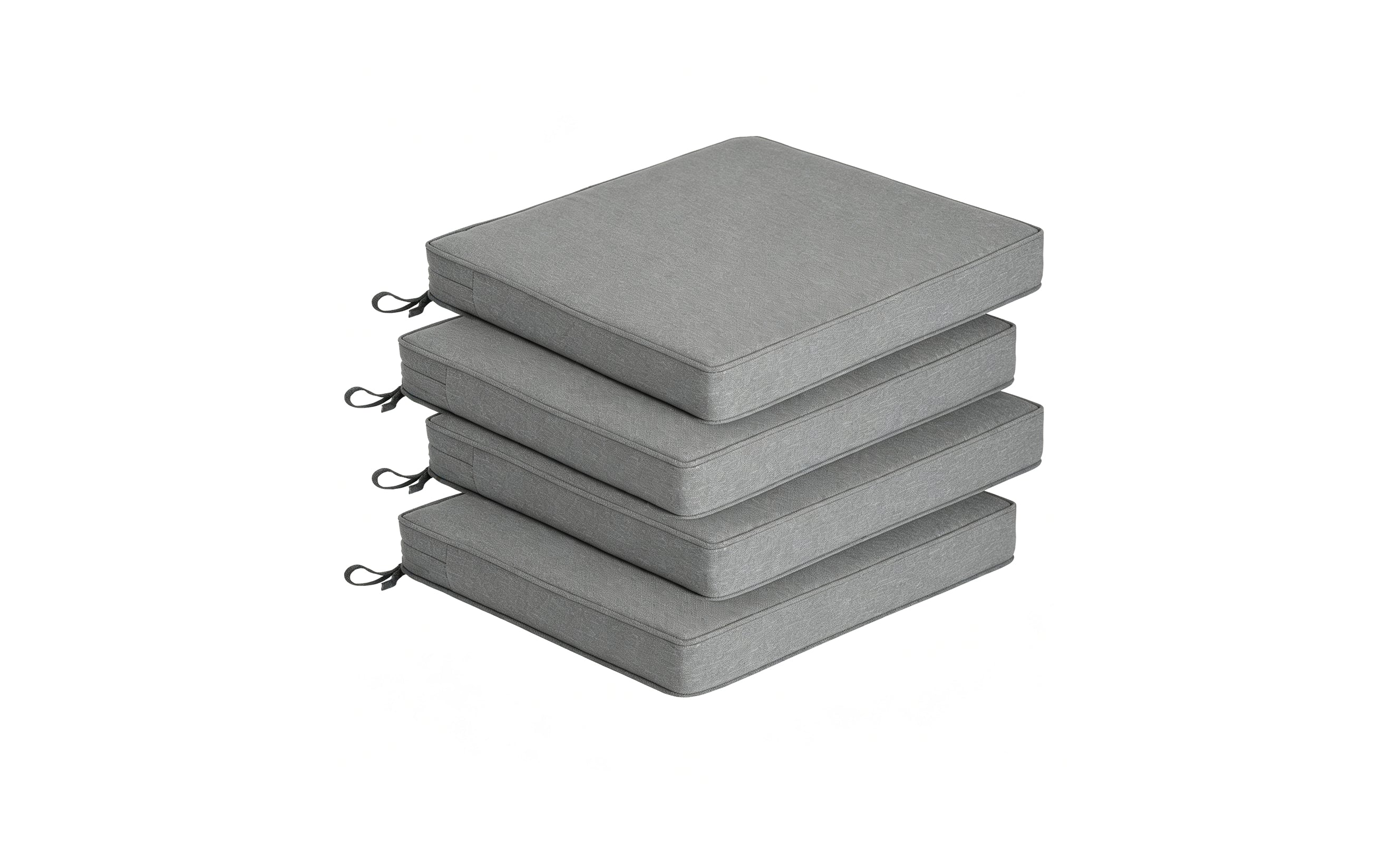 Outdoor chair cushion, dimensions 24x24x4 inches