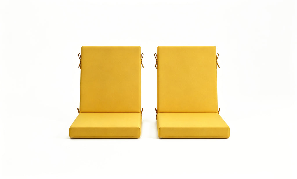 Outdoor Dining Chair Cushions Set of 2 & 4 Sets, 18" x 18" x 3.15"