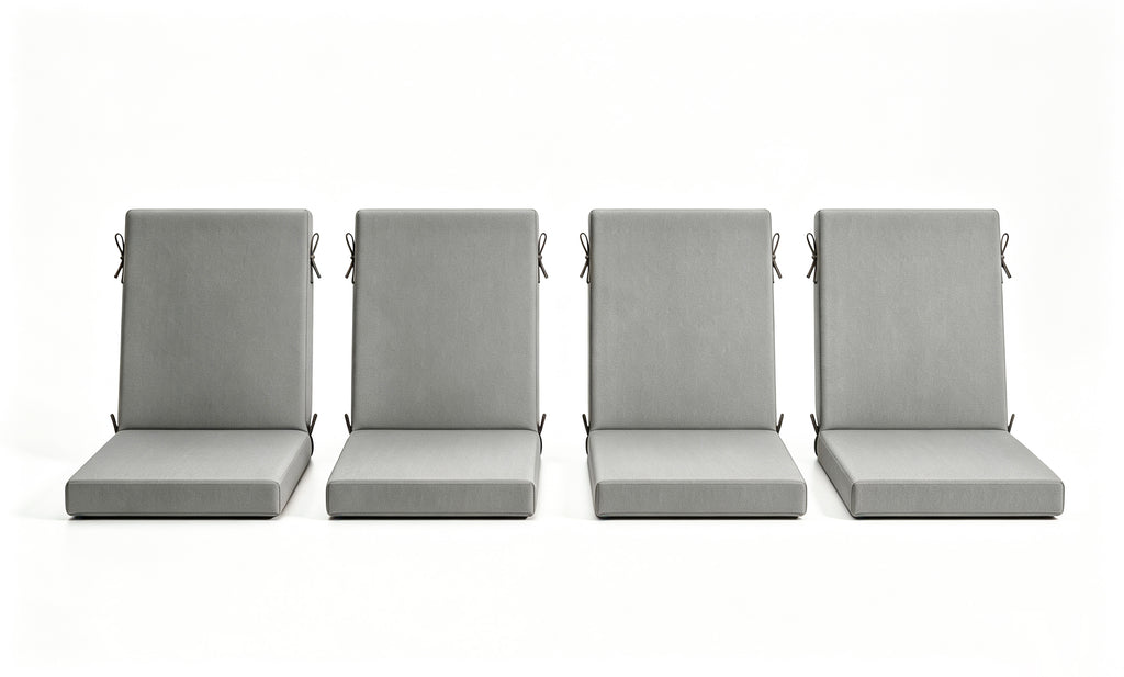 Outdoor Dining Chair Cushions Set of 2 & 4 Sets, 18" x 18" x 3.15"