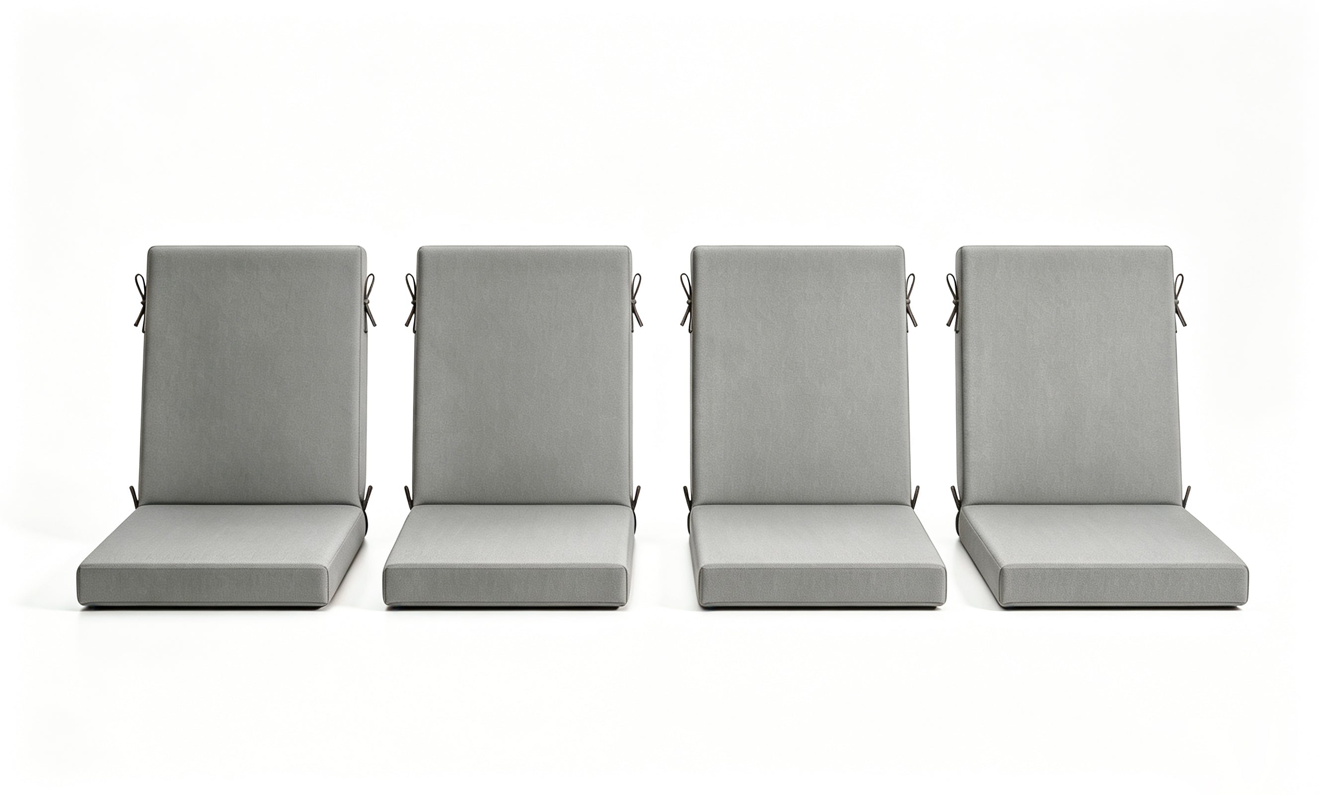 Outdoor Patio/Terrace Chair Cushion Set 18 x 18 x 3.15 Inches