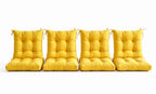 Patio Chair Cushion Set – 2 & 4 Sets, 18" x 18" x 3.5"