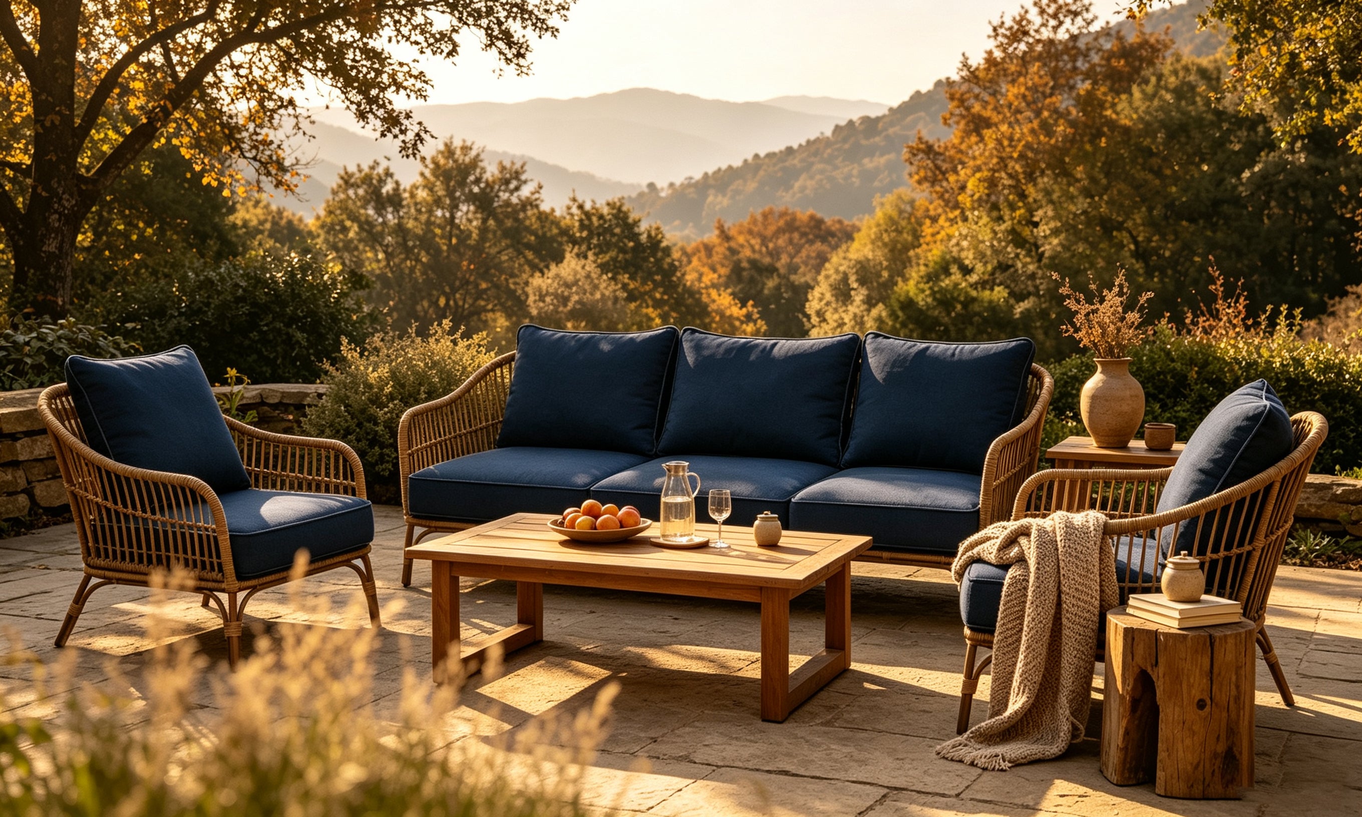 Deep Seating Patio Cushion Set – Available in 1 Piece Set, 22" x 22" x 4.5"