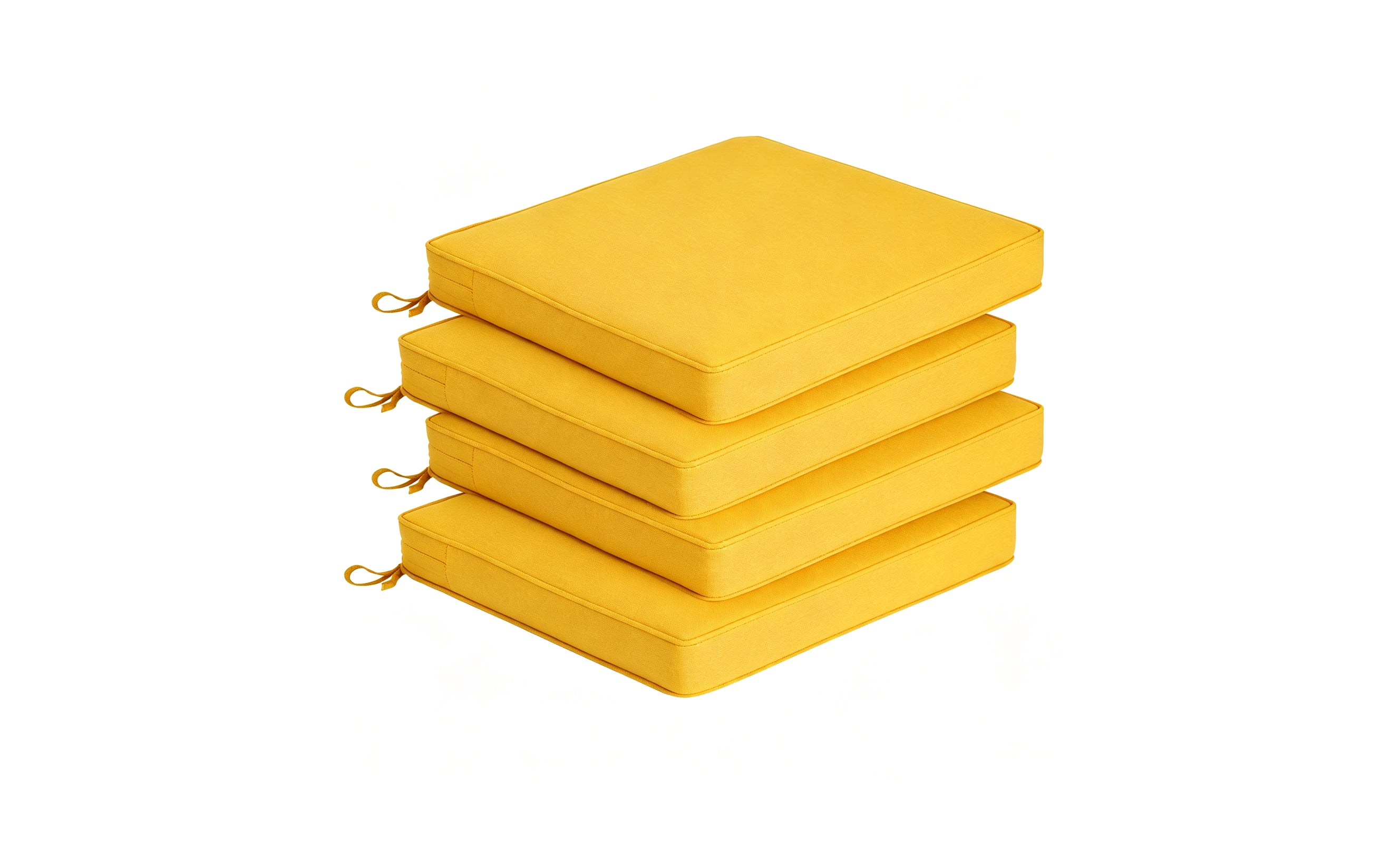 Outdoor Chair Cushion Set 4 Sets, 24" x 24" x 4"