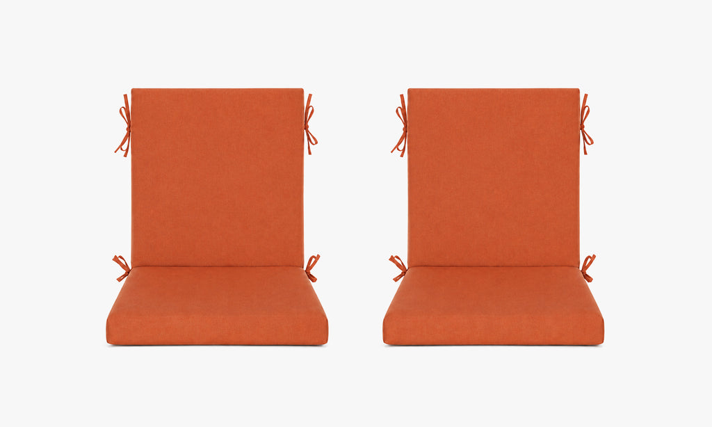 Outdoor Dining Chair Cushions Set of 2 & 4 Sets, 21" x 20" x 3.15"