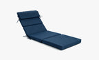 Outdoor Lounge Chair Cushion with Headrest – 1 & 2 Sets, 42" x 72" x 2.75"