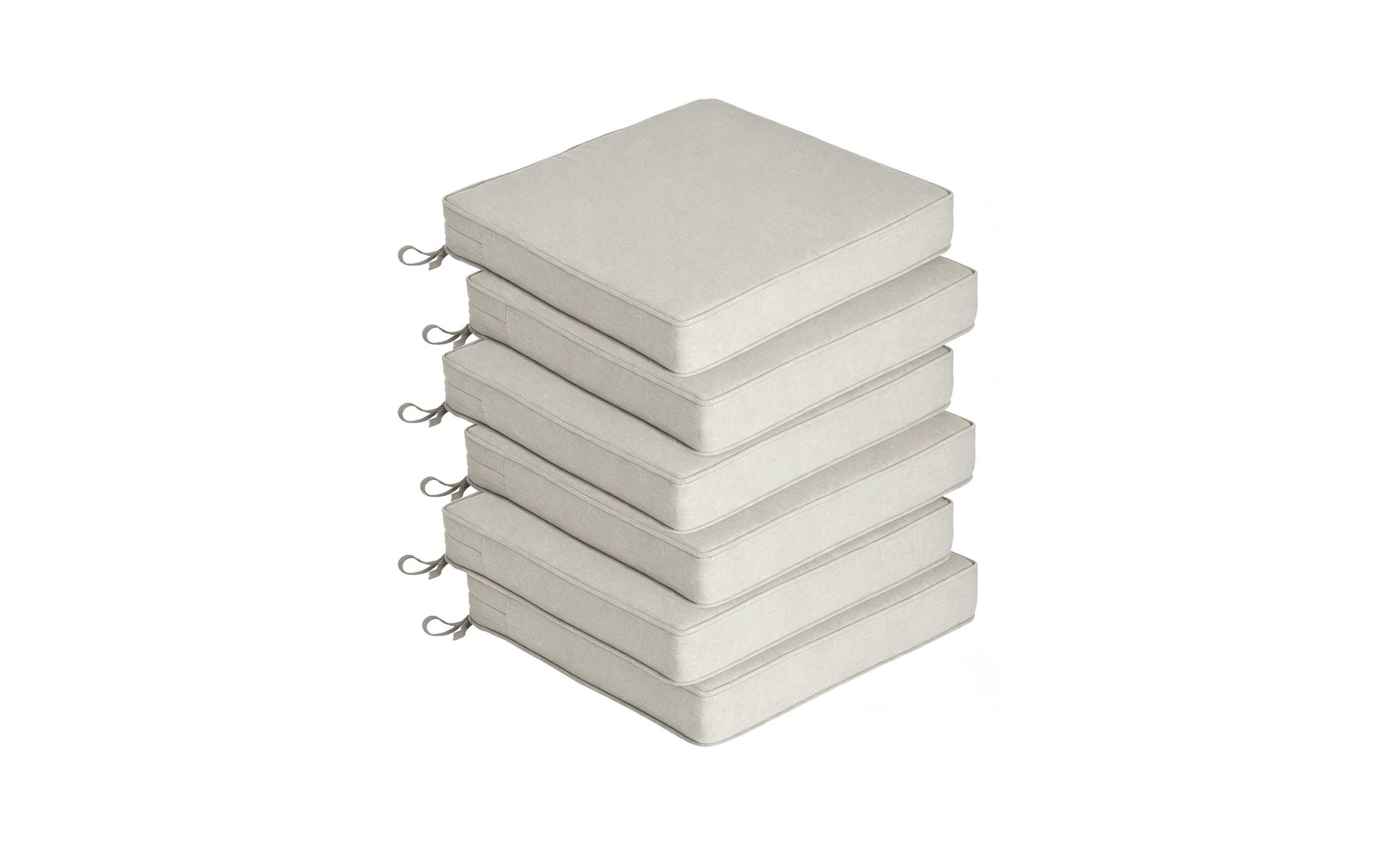 Outdoor chair cushion, dimensions 24x24x4 inches