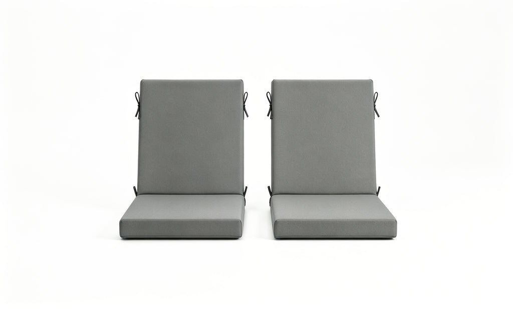 Outdoor Dining Chair Cushions Set of 2 & 4 Sets, 18" x 18" x 3.15"