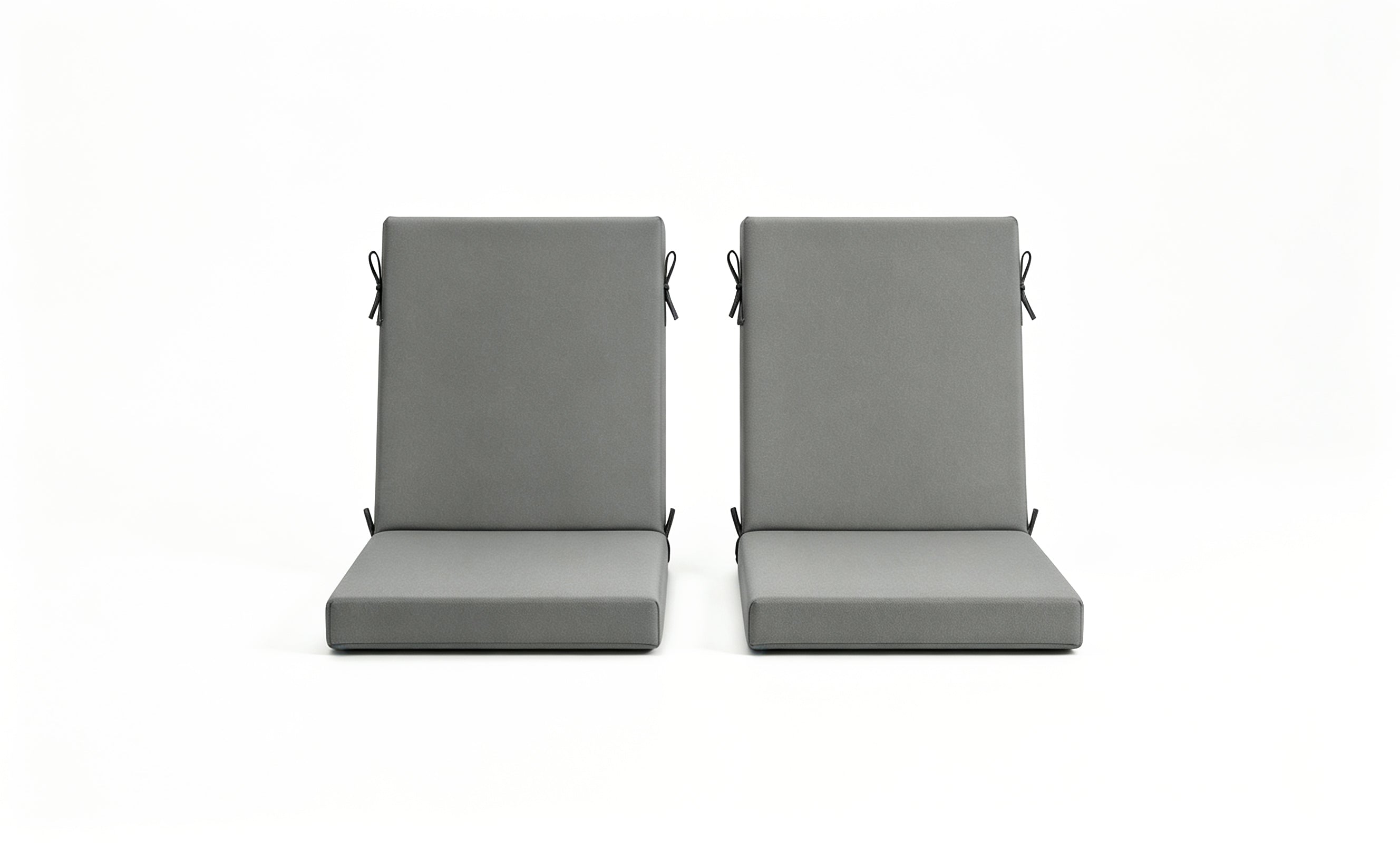Outdoor Patio/Terrace Chair Cushion Set 18 x 18 x 3.15 Inches