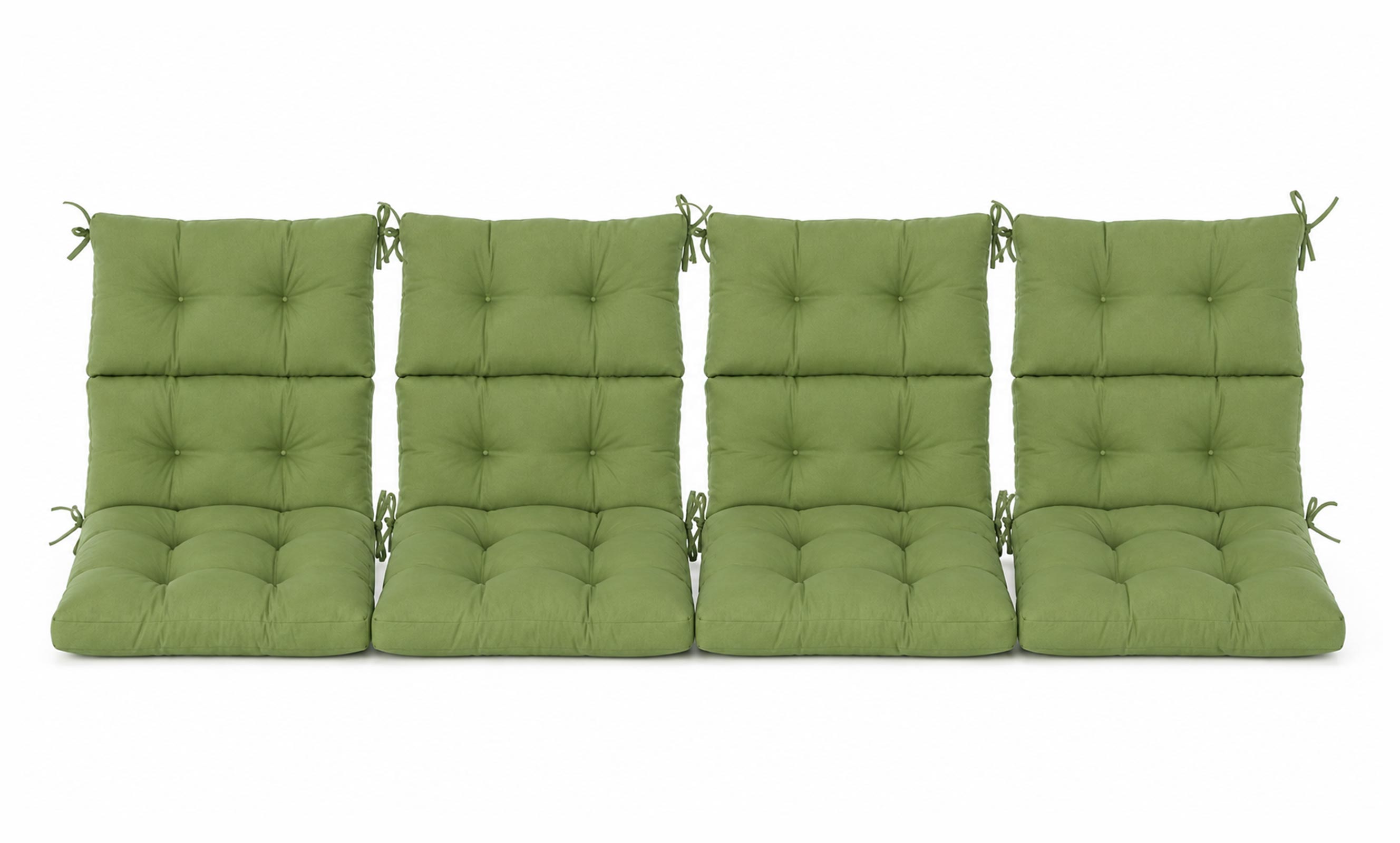 Patio Chair Cushion Set – 2 & 4 Sets, 21" x 20" x 3.5"