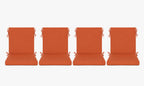 Outdoor Dining Chair Cushions Set of 2 & 4 Sets, 21" x 20" x 3.15"