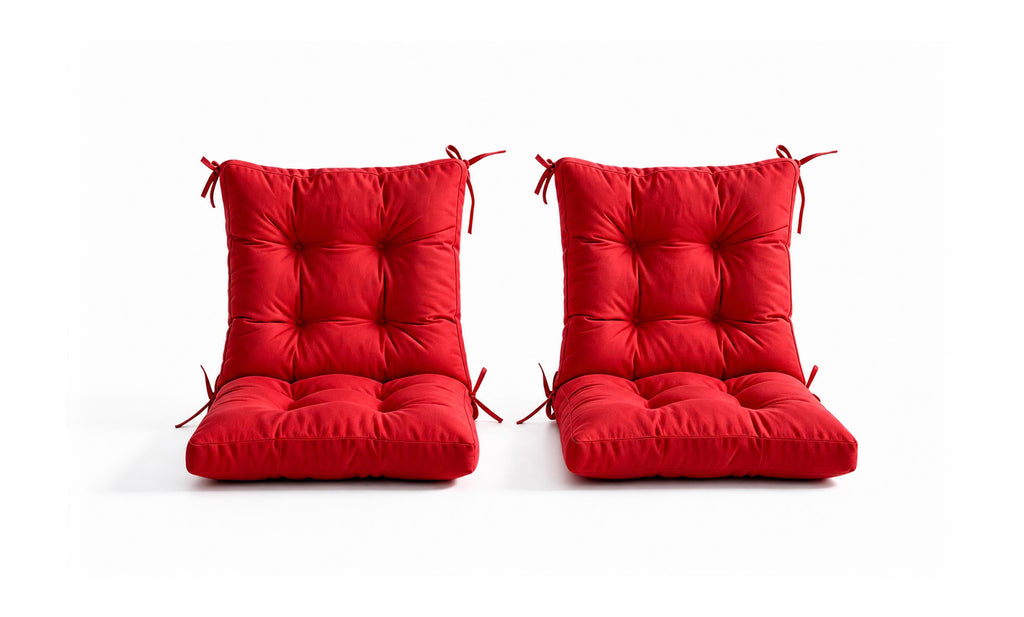 Patio Chair Cushion Set – 2 & 4 Sets, 18" x 18" x 3.5"