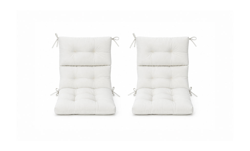 Patio Chair Cushion Set – 2 & 4 Sets, 21" x 20" x 3.5"
