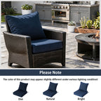 Patio/Terrace Deep-Seat Cushion 19×19×4 Inches