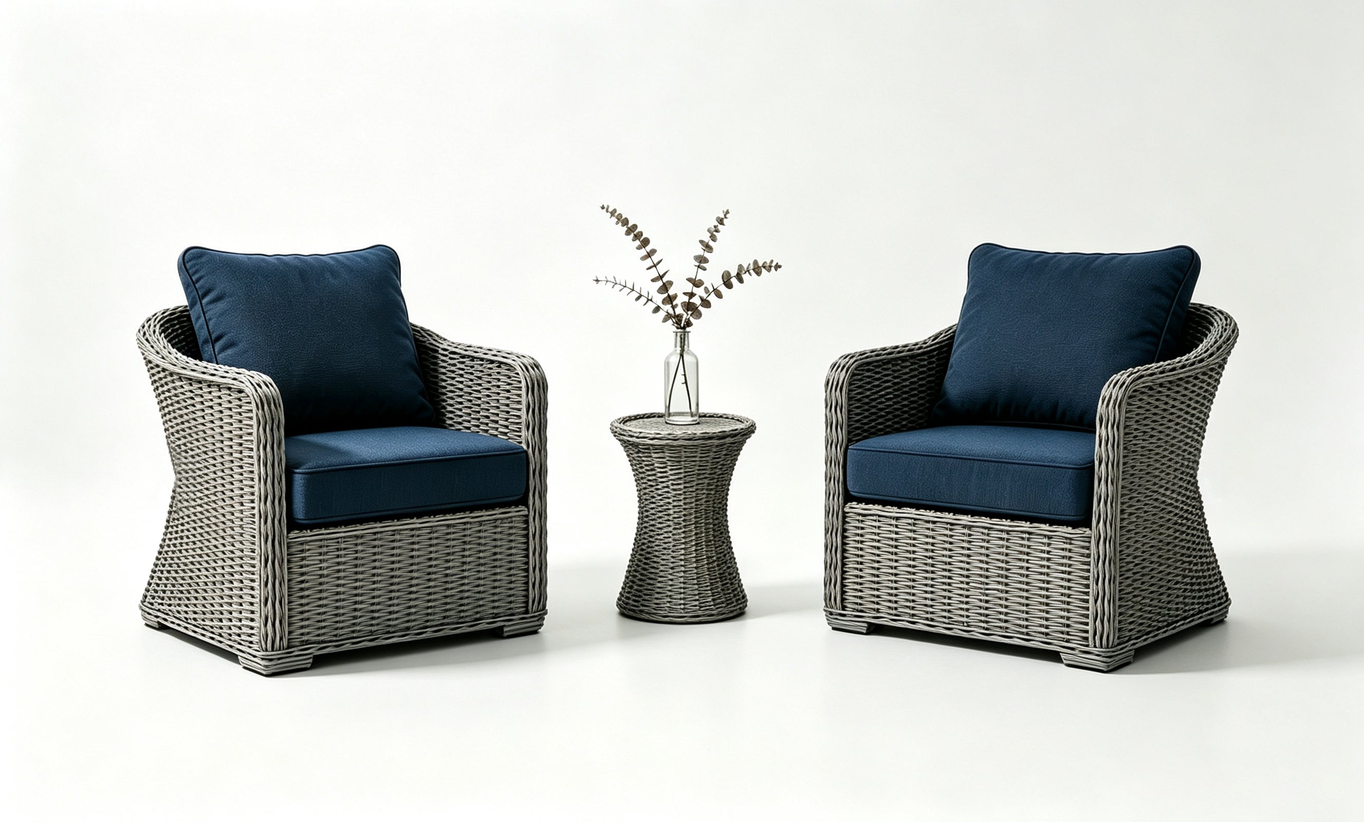 Patio/Terrace Deep-Seat Cushion 19×19×4 Inches（Chair not included）