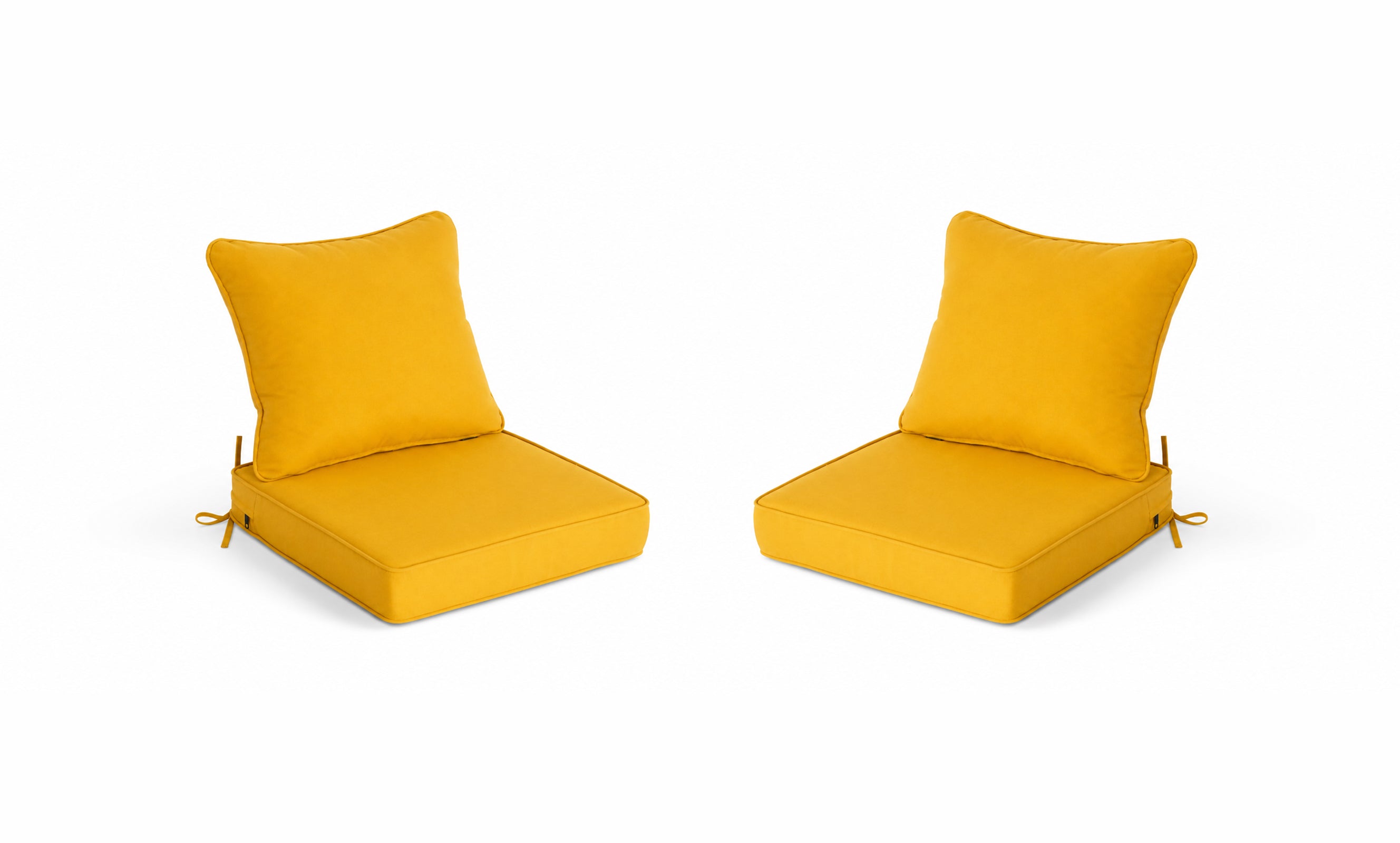 Outdoor Deep Seat Cushion 1 & 2 Sets, 19" x 19" x 4"