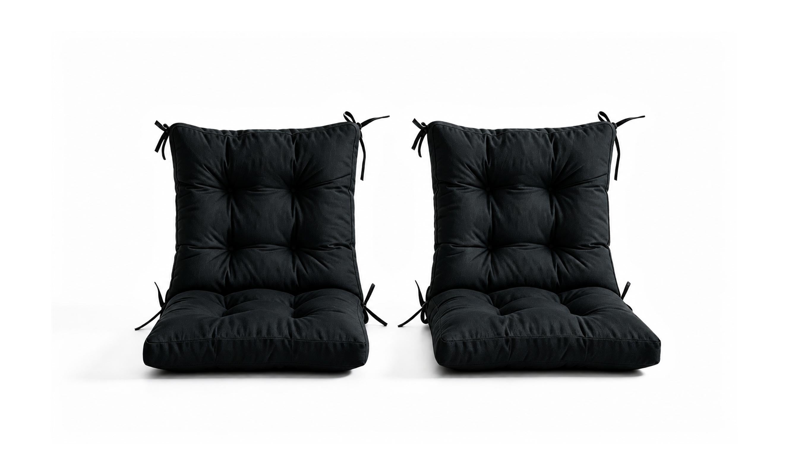 Patio Chair Cushion Set – 2 & 4 Sets, 18" x 18" x 3.5"