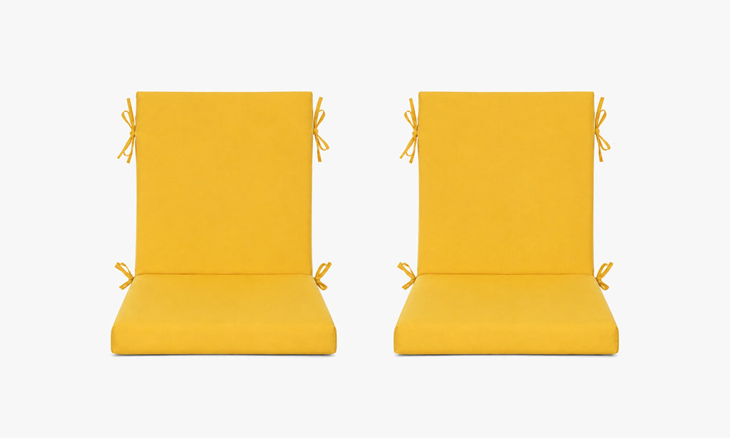 Outdoor Dining Chair Cushions Set of 2 & 4 Sets, 21" x 20" x 3.15"