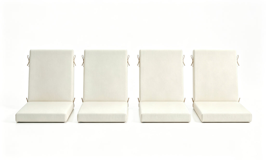 Outdoor Dining Chair Cushions Set of 2 & 4 Sets, 18" x 18" x 3.15"