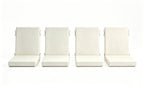 Outdoor Dining Chair Cushions Set of 2 & 4 Sets, 18" x 18" x 3.15"