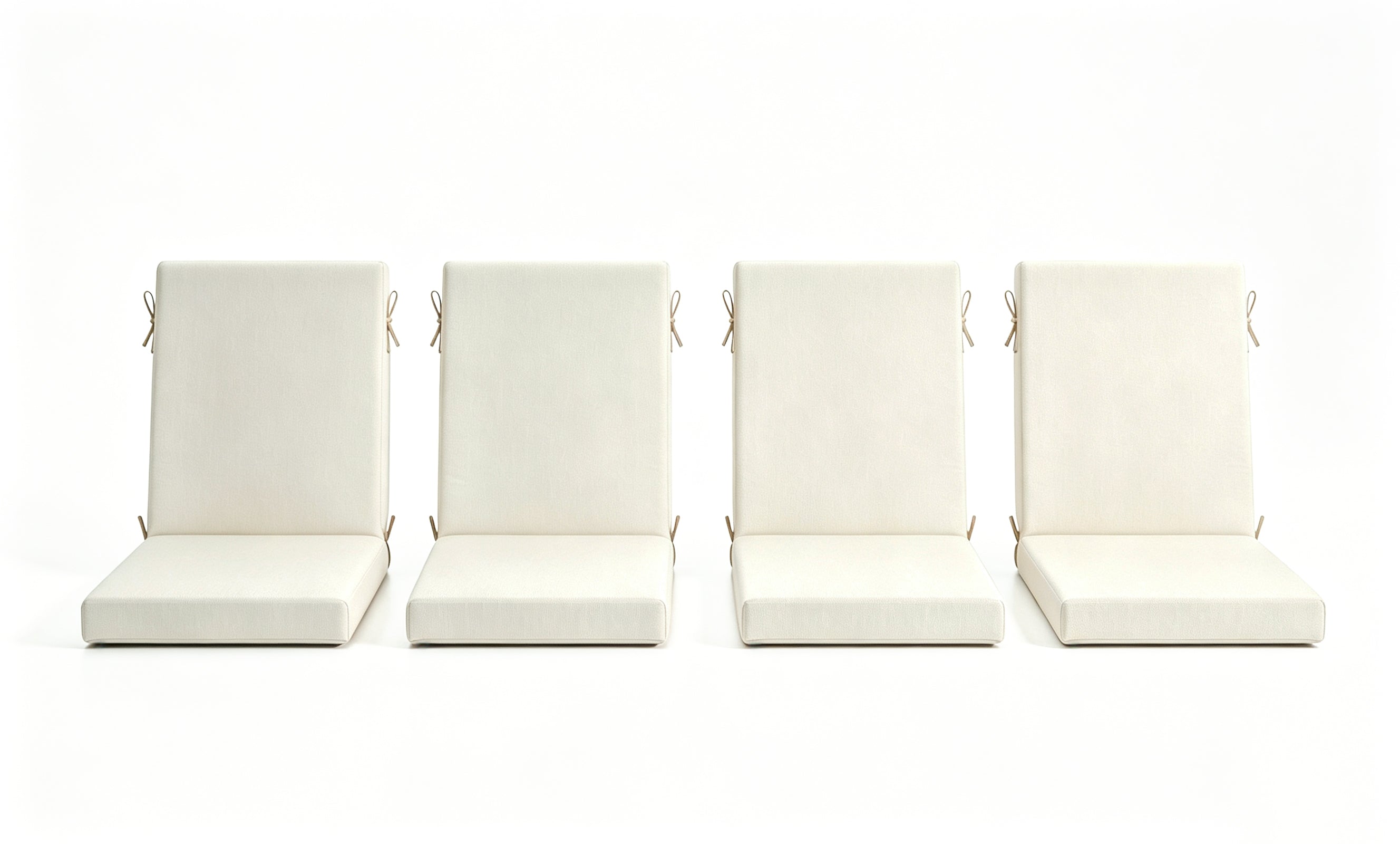 Outdoor Patio/Terrace Chair Cushion Set 18 x 18 x 3.15 Inches